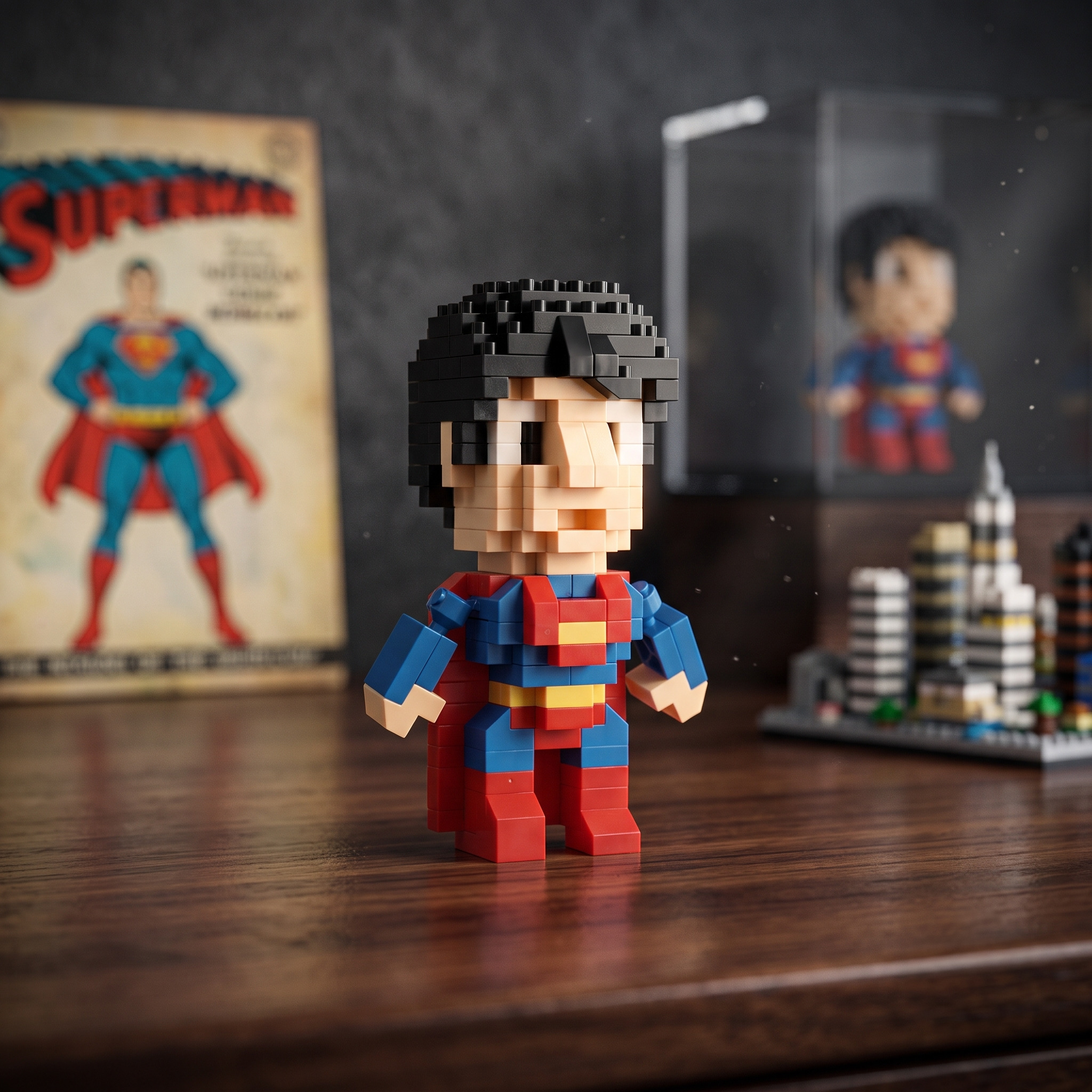 Superman Mini Bricks Figure Set