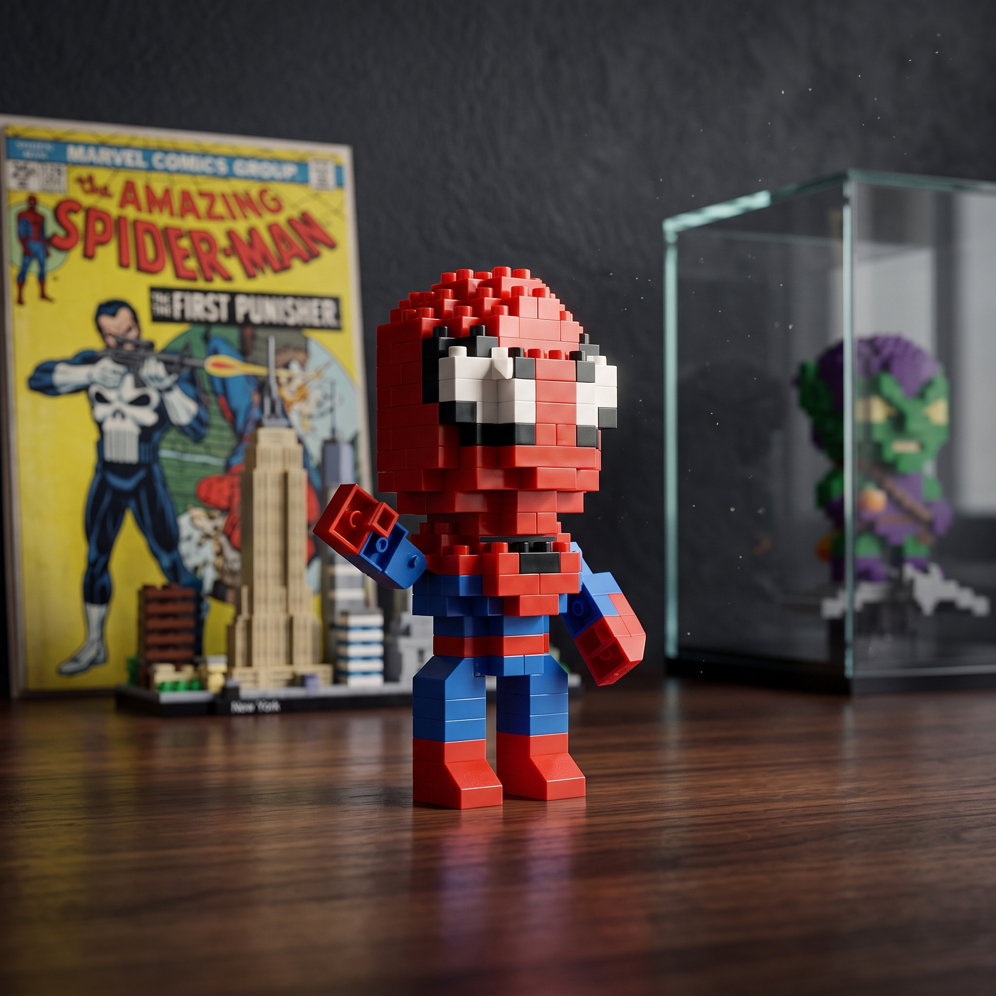 Spider-Man Mini Bricks Figure Set