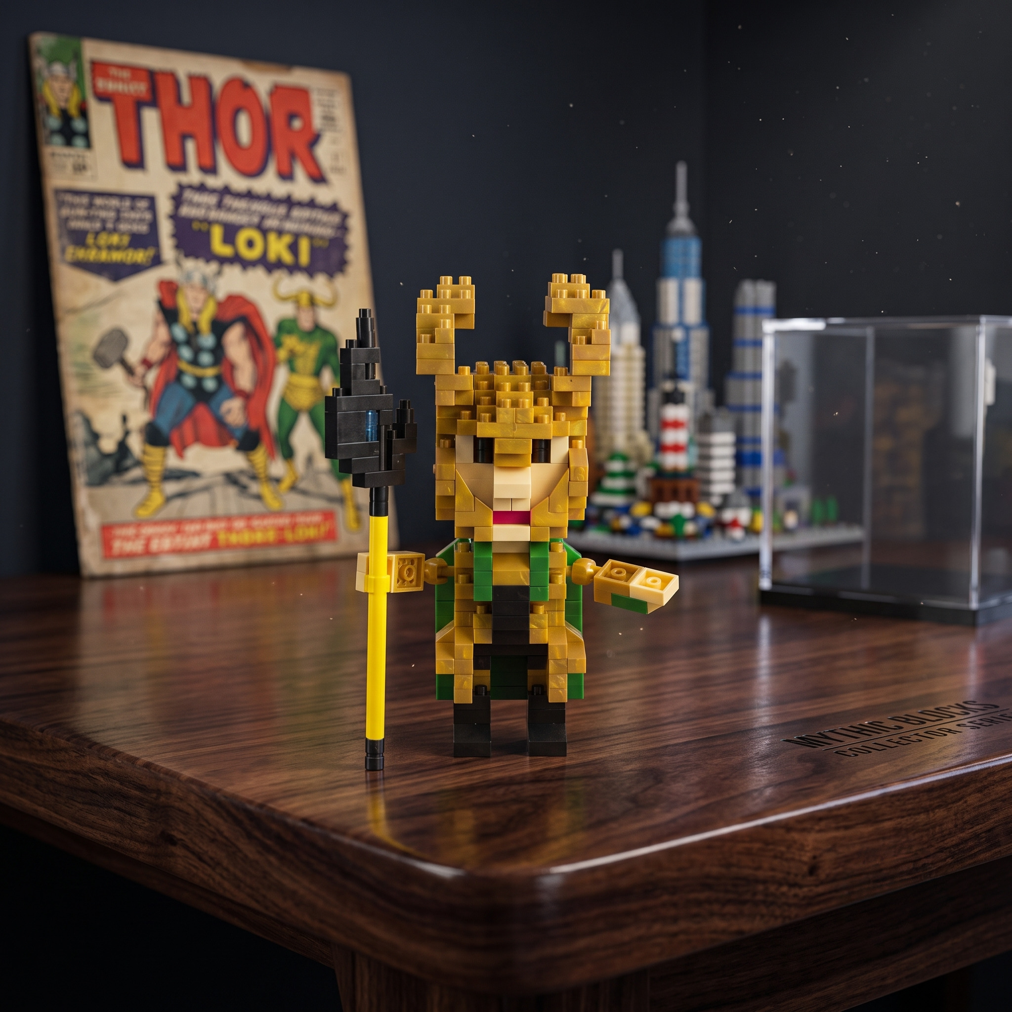 Loki Mini Bricks Figure Set