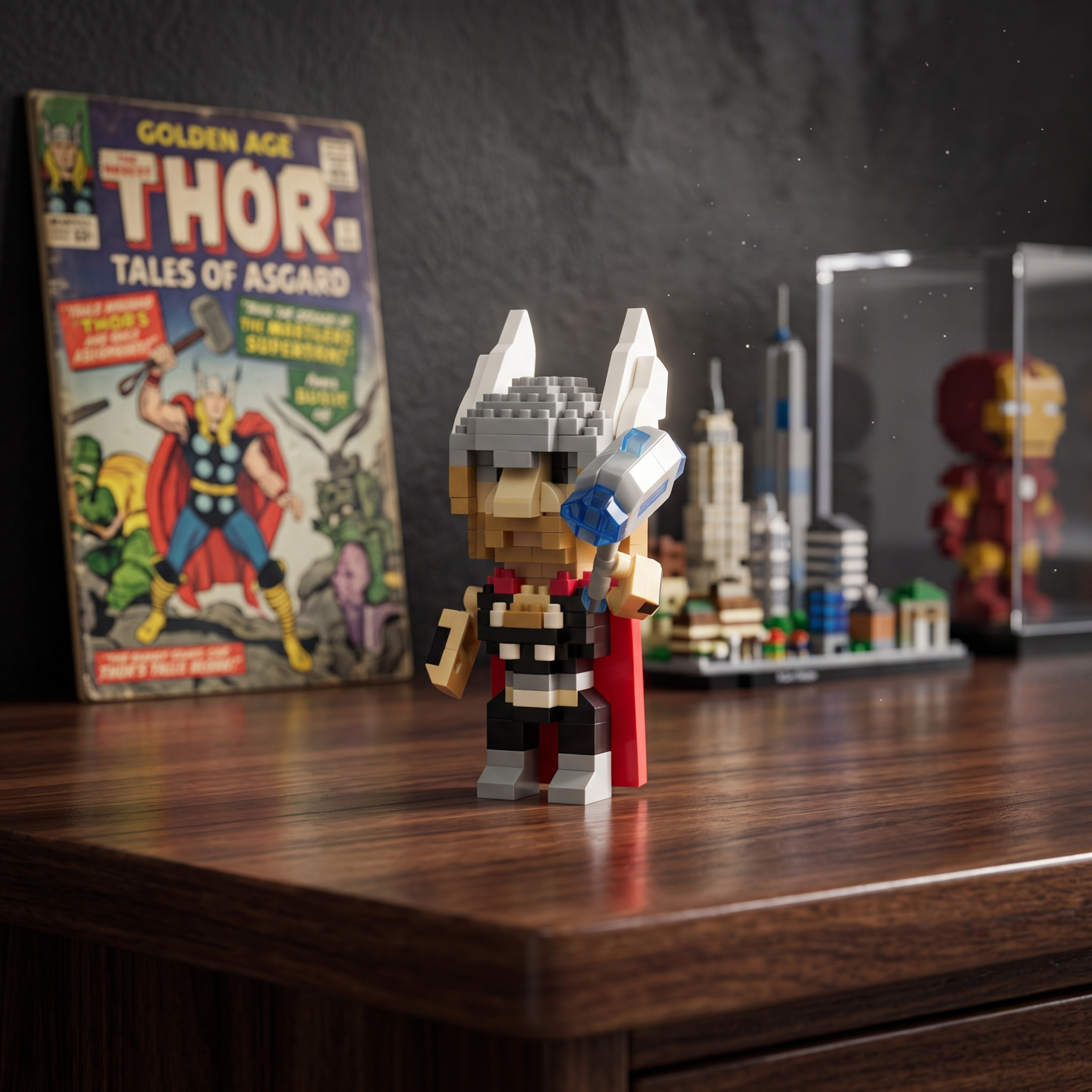 Thor Mini Bricks Figure Set