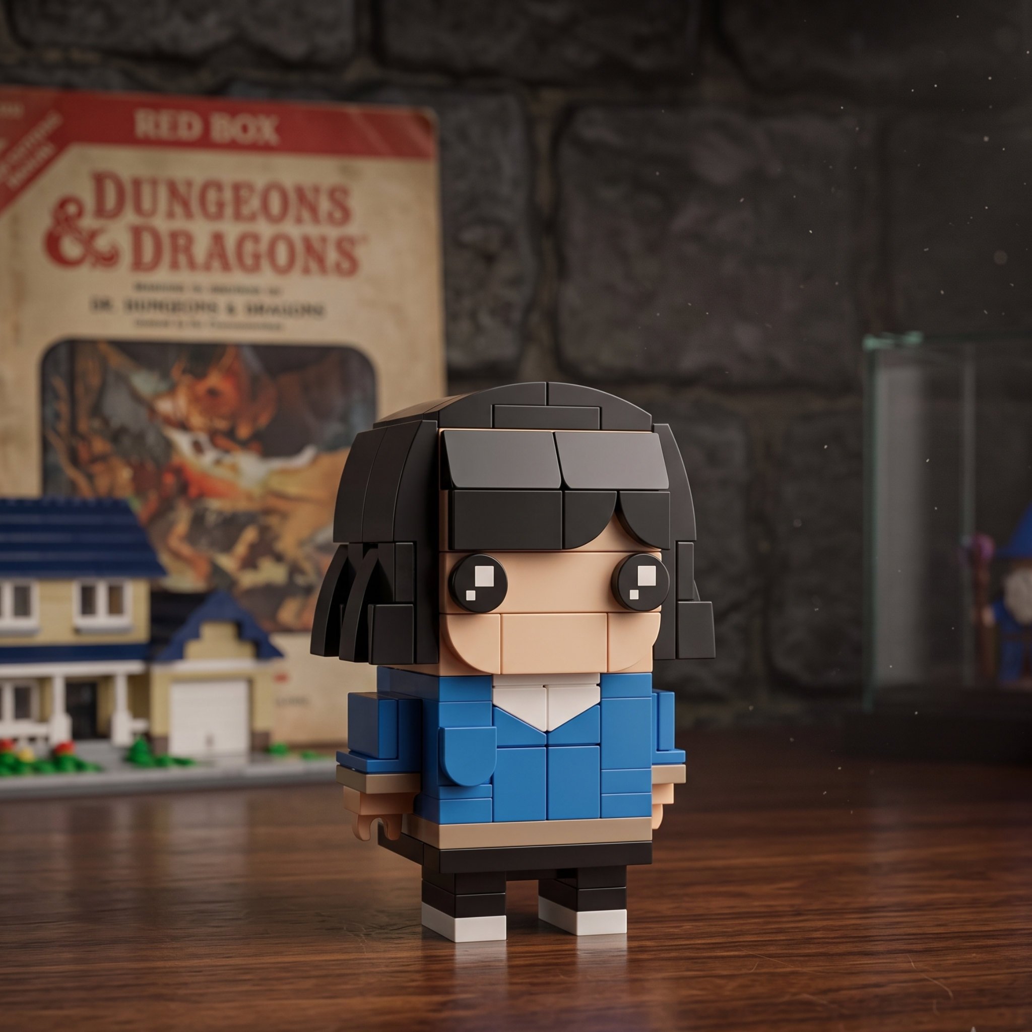 Mike Wheeler Mini Bricks Figure Set