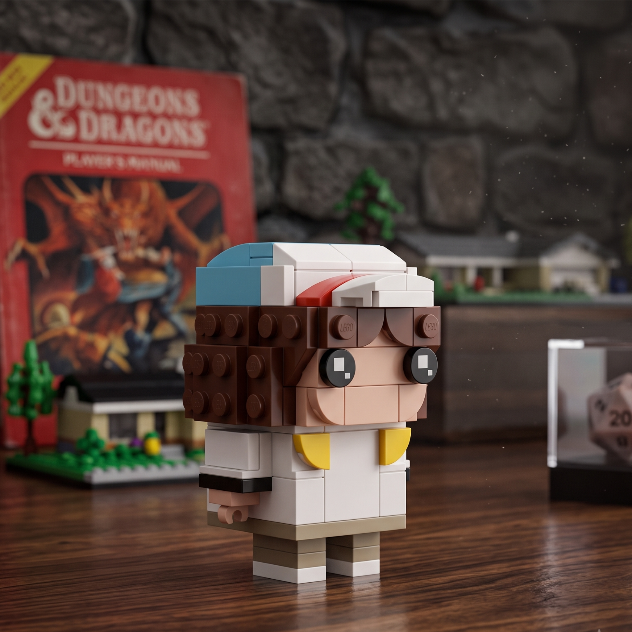 Dustin Henderson Mini Bricks Figure Set