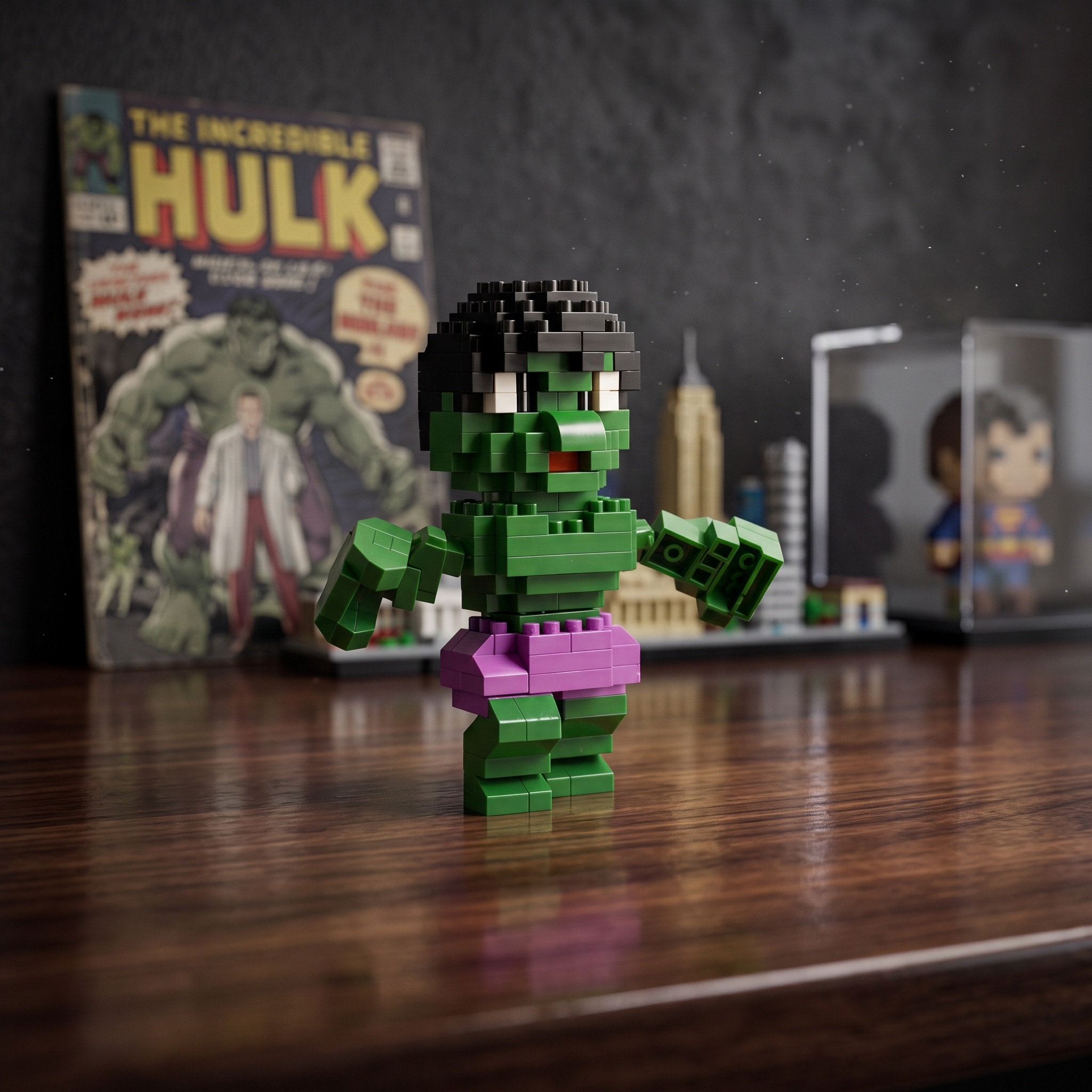 Hulk Mini Bricks Figure Set