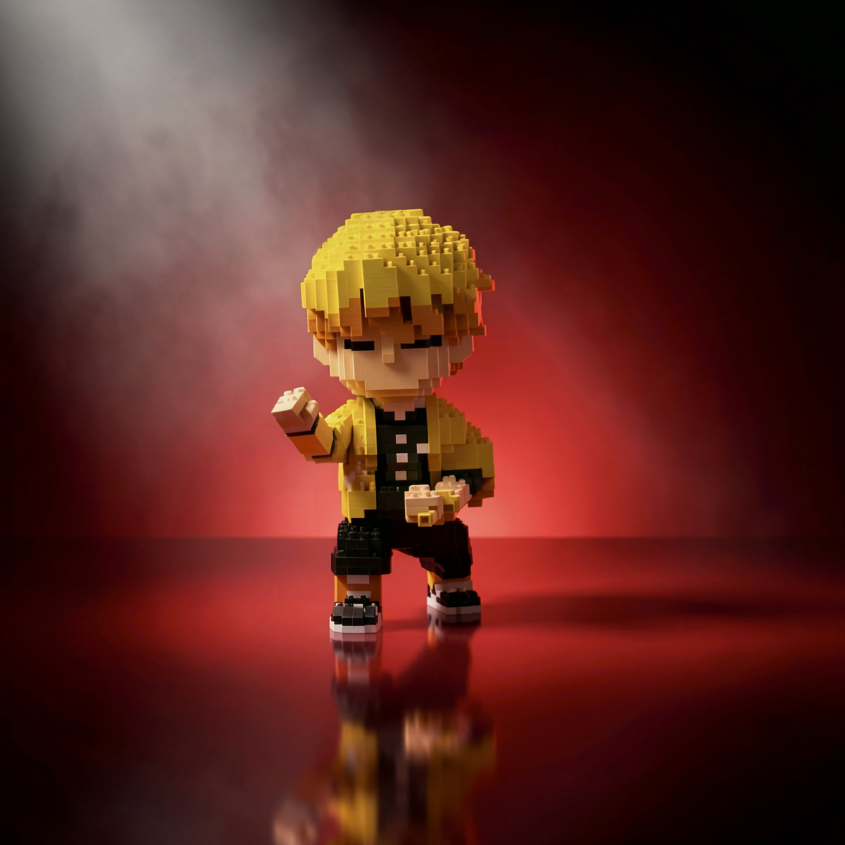 Zenitsu Agatsuma Large Bricks Figure Set