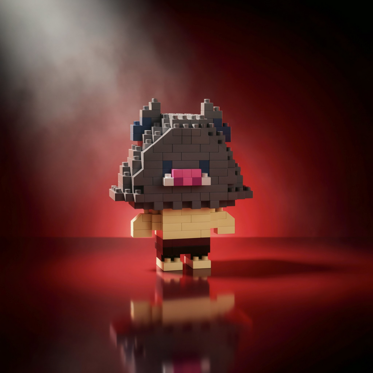 Inosuke Hashibira Mini Bricks Figure Set