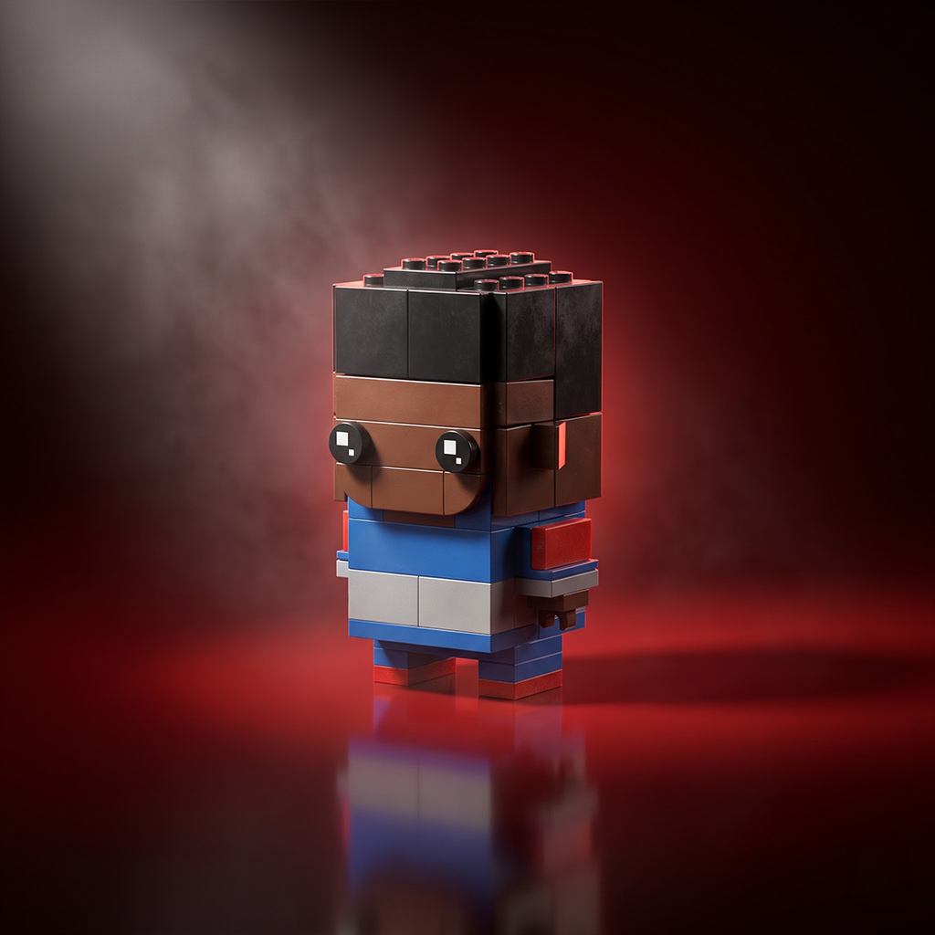 Lucas Sinclair Mini Bricks Figure Set