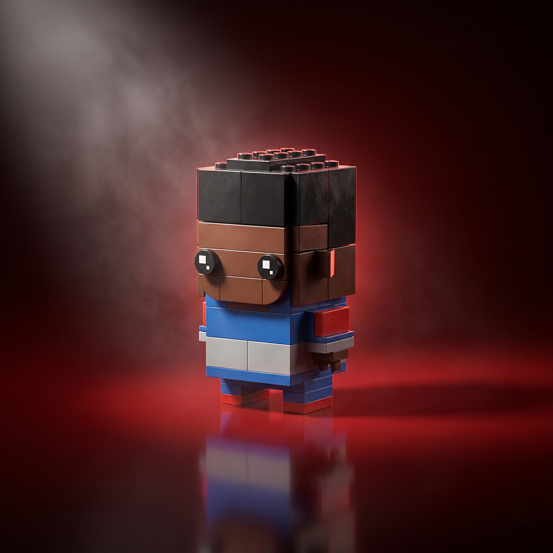 Lucas Sinclair Mini Bricks Figure Set