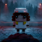 Dustin Henderson Mini Bricks Figure Set