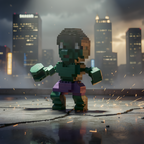 Hulk Mini Bricks Figure Set