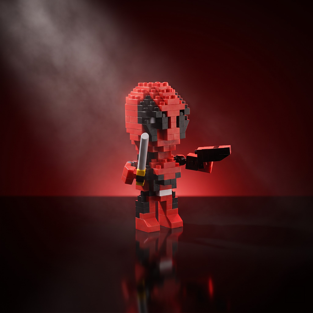 Deadpool Mini Bricks Figure Set