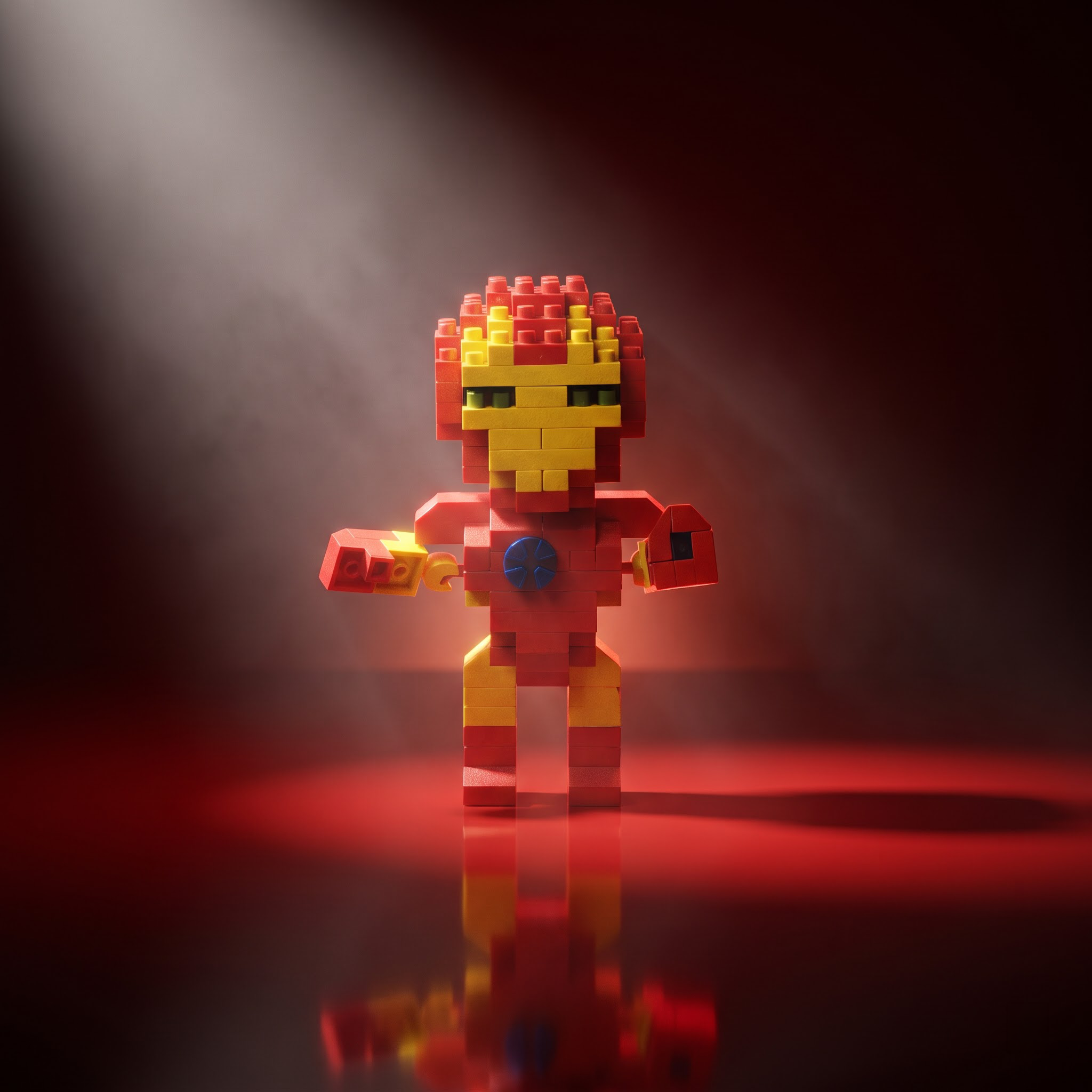 Iron Man Mini Bricks Figure Set