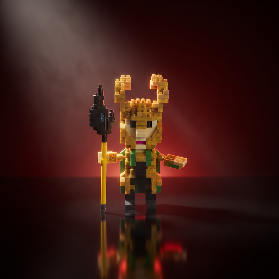Loki Mini Bricks Figure Set