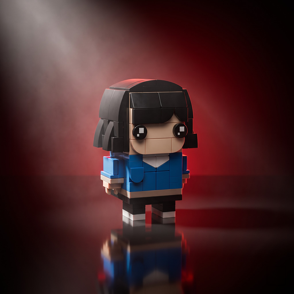 Mike Wheeler Mini Bricks Figure Set