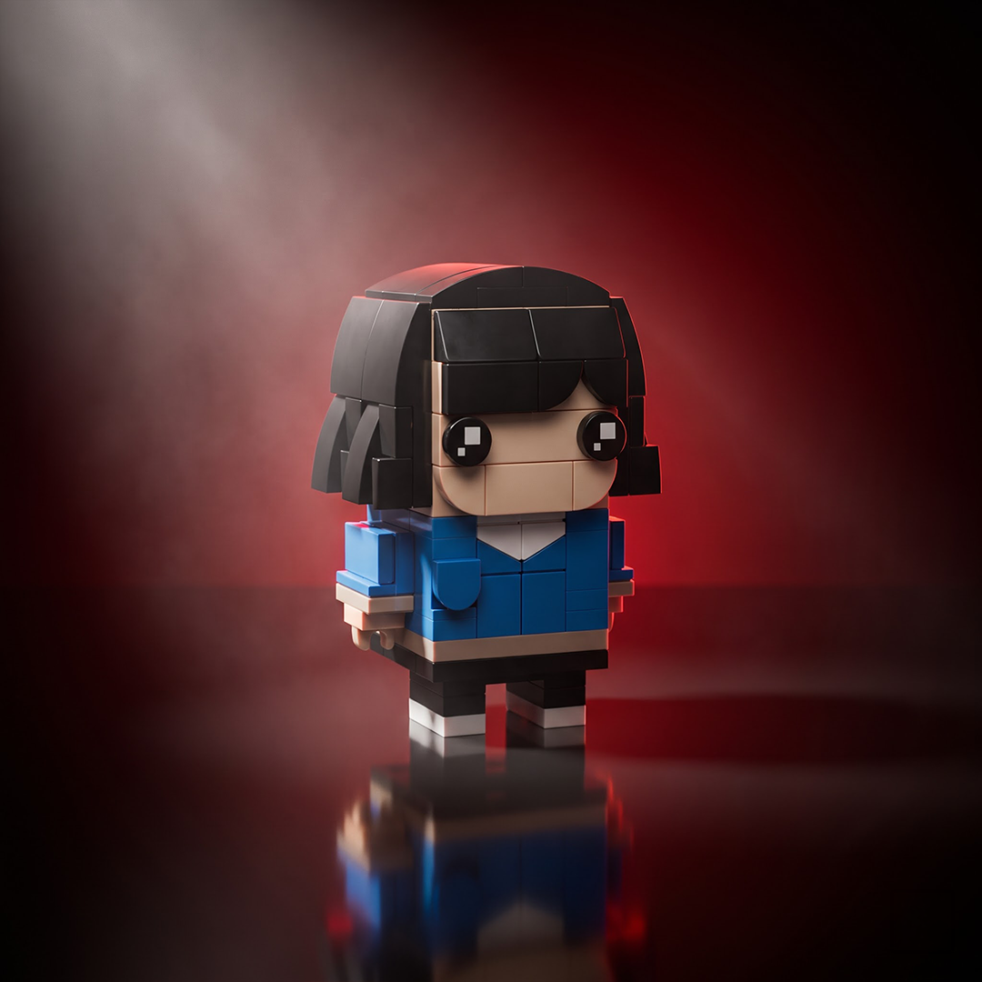 Mike Wheeler Mini Bricks Figure Set